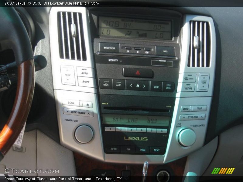 Breakwater Blue Metallic / Ivory 2007 Lexus RX 350