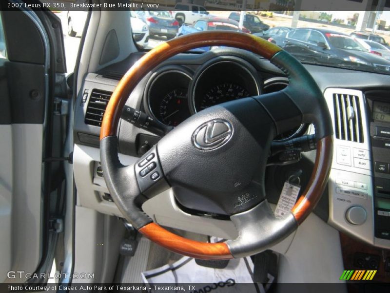 Breakwater Blue Metallic / Ivory 2007 Lexus RX 350
