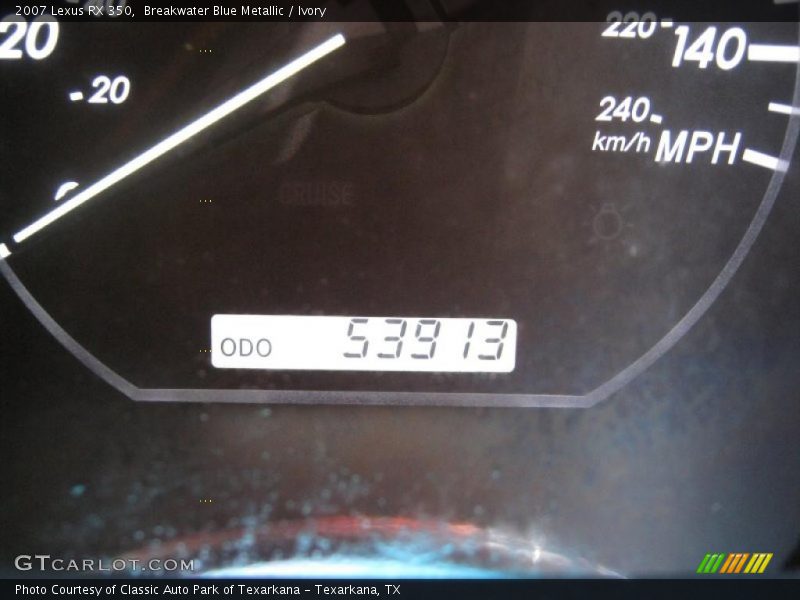 Breakwater Blue Metallic / Ivory 2007 Lexus RX 350
