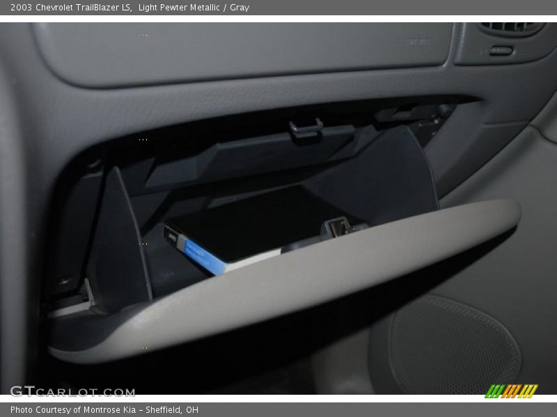 Light Pewter Metallic / Gray 2003 Chevrolet TrailBlazer LS