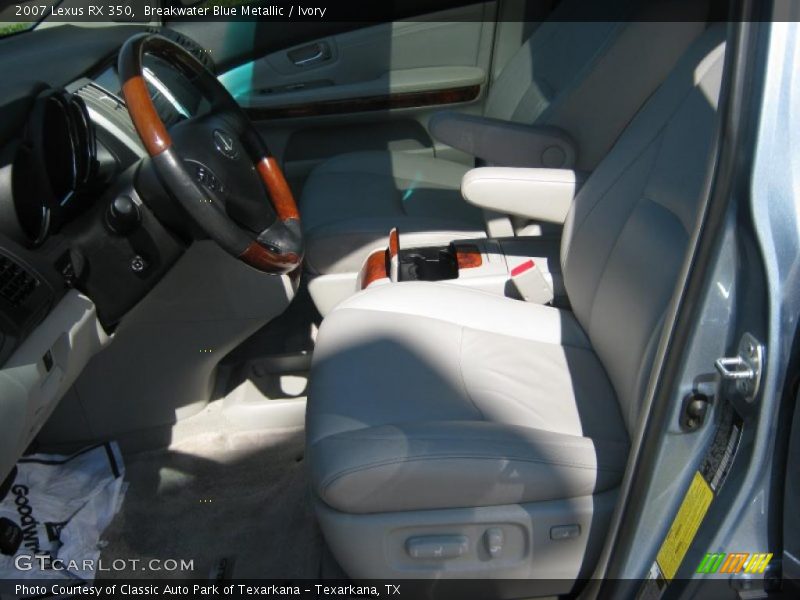 Breakwater Blue Metallic / Ivory 2007 Lexus RX 350