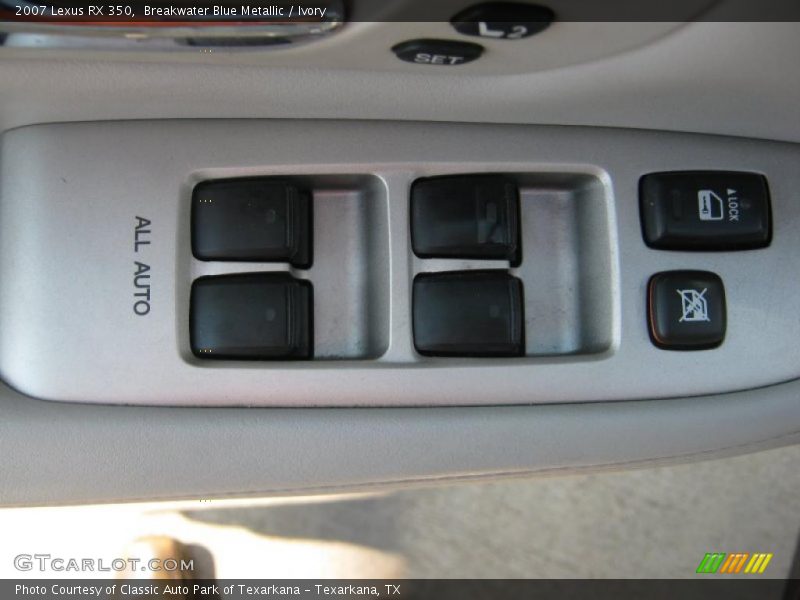 Breakwater Blue Metallic / Ivory 2007 Lexus RX 350