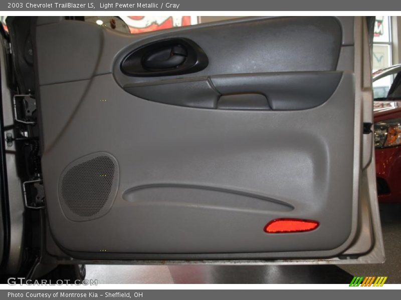Light Pewter Metallic / Gray 2003 Chevrolet TrailBlazer LS