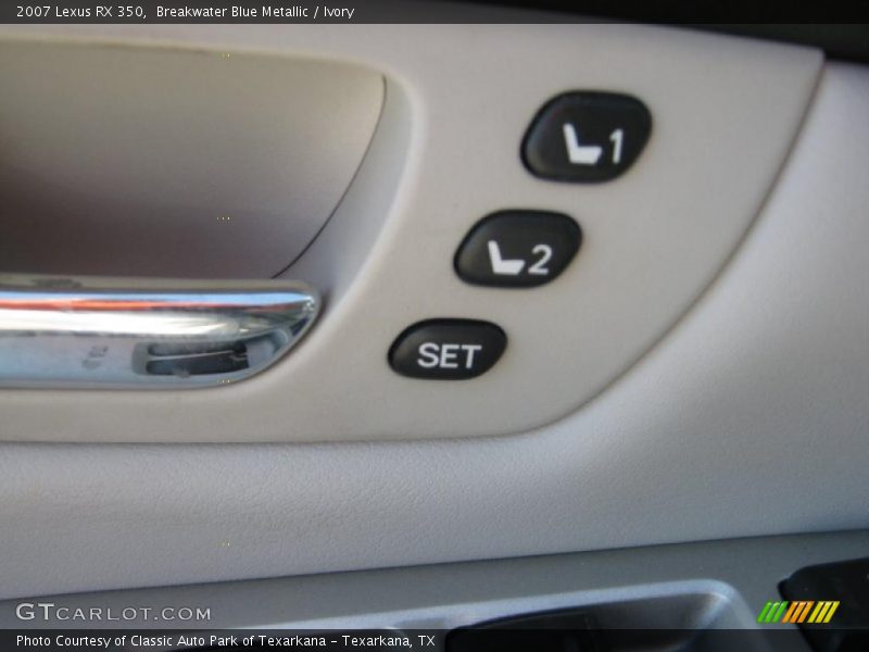 Breakwater Blue Metallic / Ivory 2007 Lexus RX 350