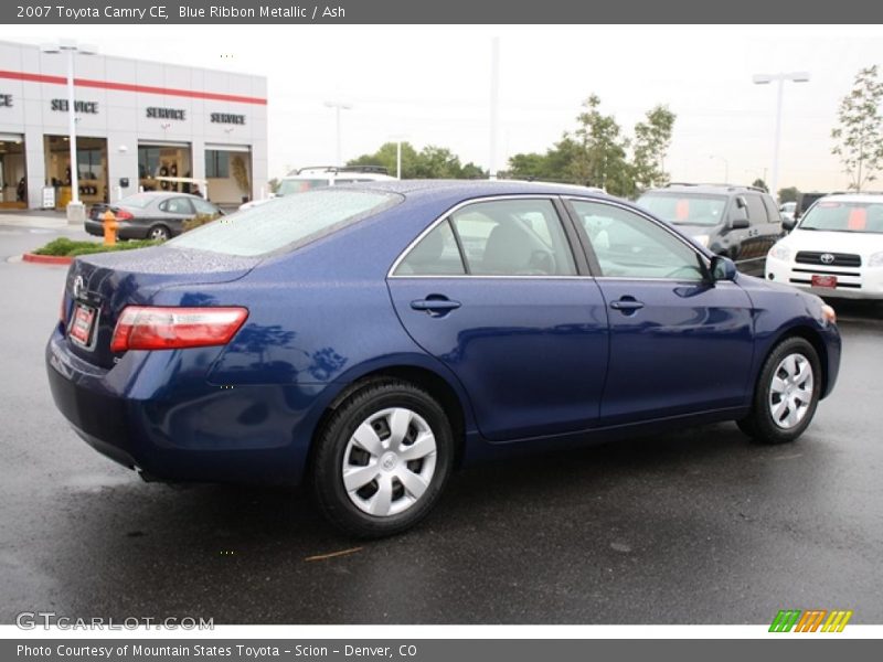 Blue Ribbon Metallic / Ash 2007 Toyota Camry CE