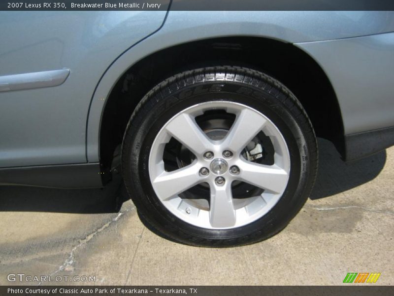 Breakwater Blue Metallic / Ivory 2007 Lexus RX 350