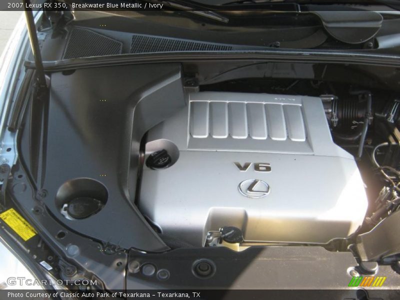 Breakwater Blue Metallic / Ivory 2007 Lexus RX 350