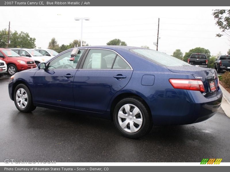 Blue Ribbon Metallic / Ash 2007 Toyota Camry CE