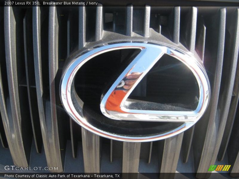 Breakwater Blue Metallic / Ivory 2007 Lexus RX 350