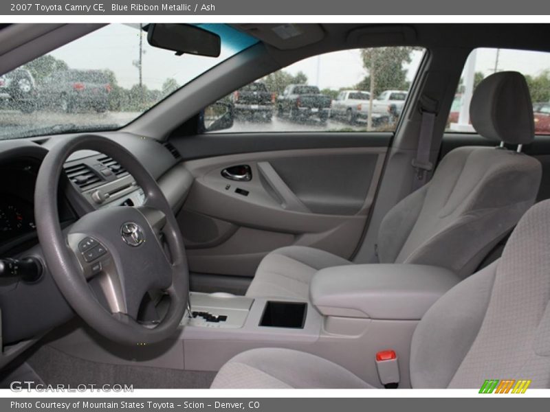 Blue Ribbon Metallic / Ash 2007 Toyota Camry CE