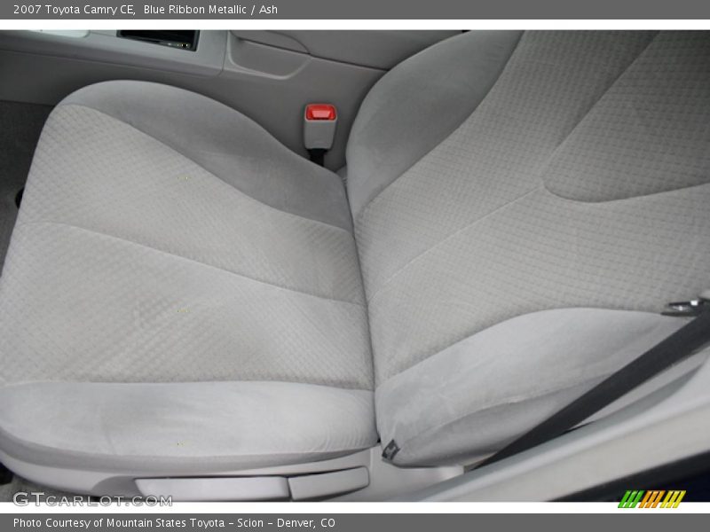 Blue Ribbon Metallic / Ash 2007 Toyota Camry CE