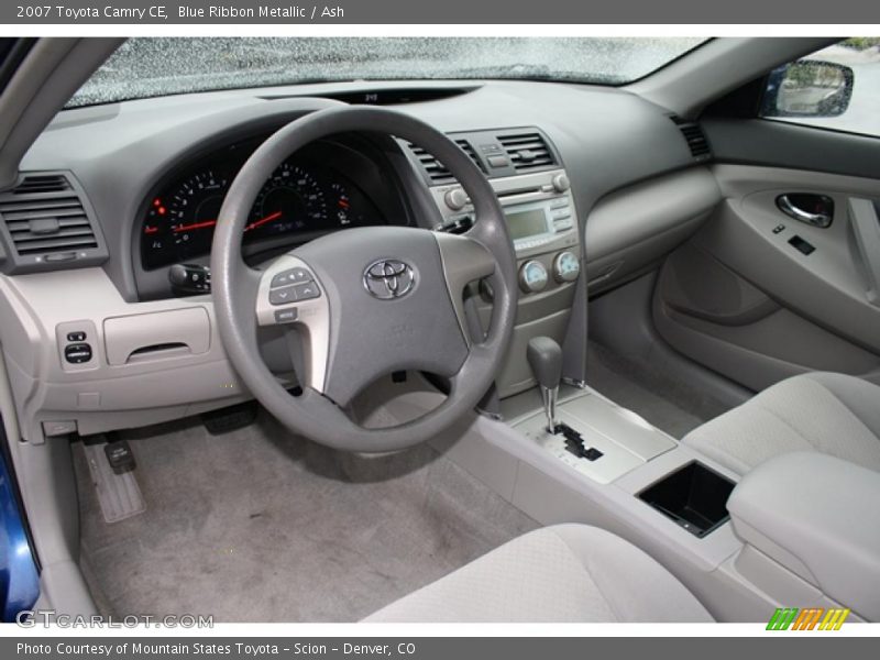 Blue Ribbon Metallic / Ash 2007 Toyota Camry CE