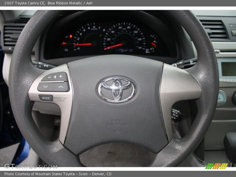 Blue Ribbon Metallic / Ash 2007 Toyota Camry CE