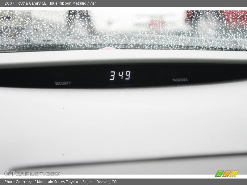 Blue Ribbon Metallic / Ash 2007 Toyota Camry CE