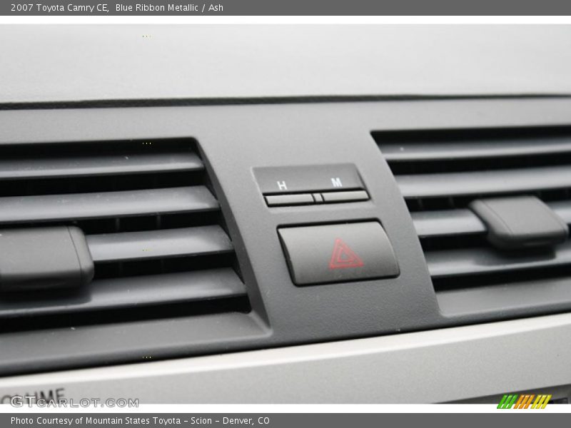 Blue Ribbon Metallic / Ash 2007 Toyota Camry CE