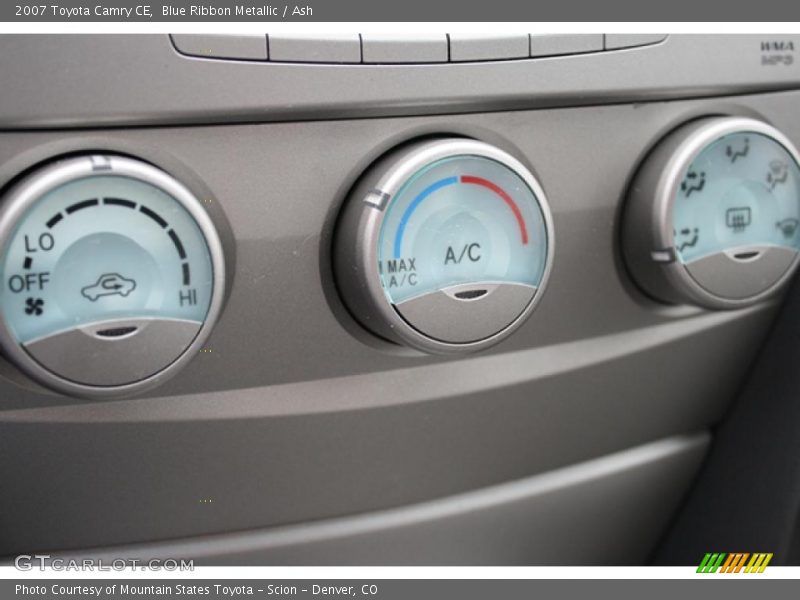 Blue Ribbon Metallic / Ash 2007 Toyota Camry CE