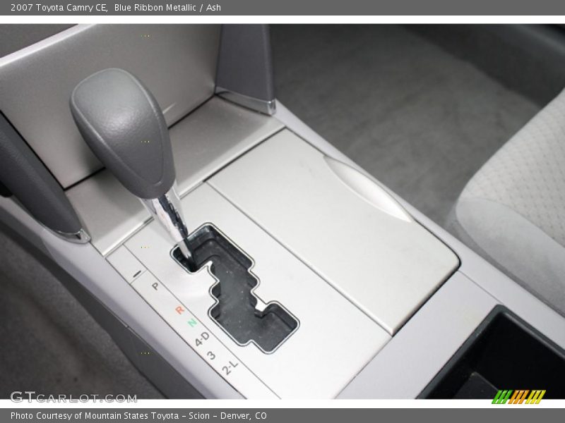 Blue Ribbon Metallic / Ash 2007 Toyota Camry CE