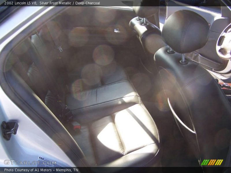 Silver Frost Metallic / Deep Charcoal 2002 Lincoln LS V8