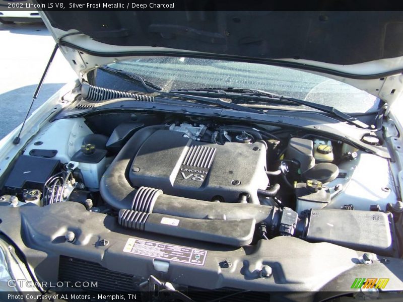 Silver Frost Metallic / Deep Charcoal 2002 Lincoln LS V8