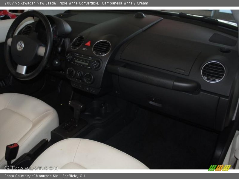 Campanella White / Cream 2007 Volkswagen New Beetle Triple White Convertible
