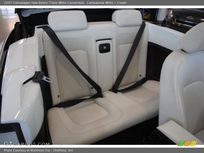 Campanella White / Cream 2007 Volkswagen New Beetle Triple White Convertible