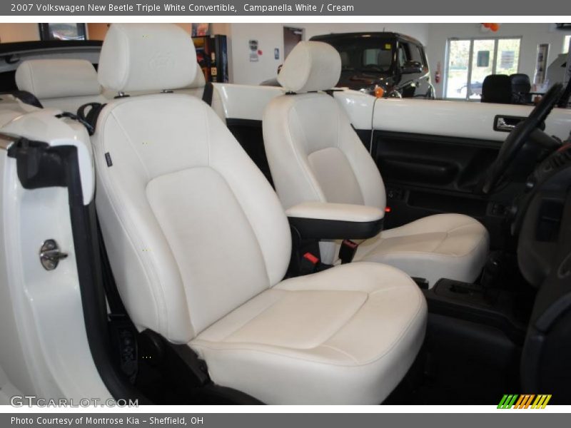 Campanella White / Cream 2007 Volkswagen New Beetle Triple White Convertible