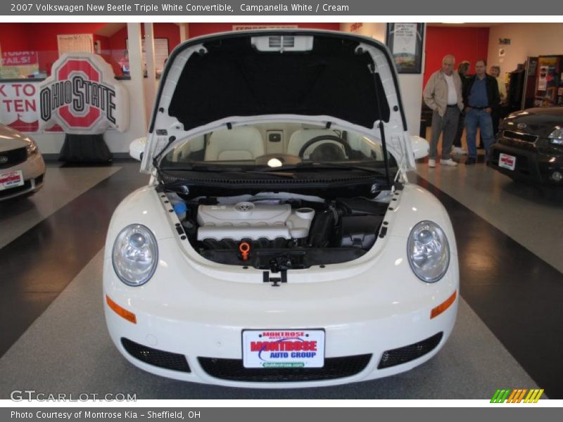 Campanella White / Cream 2007 Volkswagen New Beetle Triple White Convertible