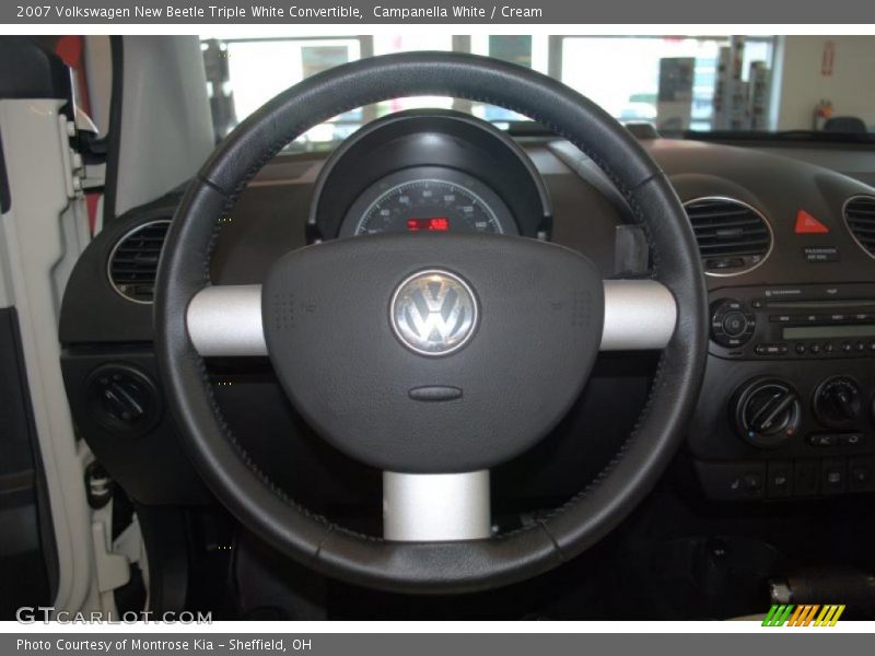 Campanella White / Cream 2007 Volkswagen New Beetle Triple White Convertible