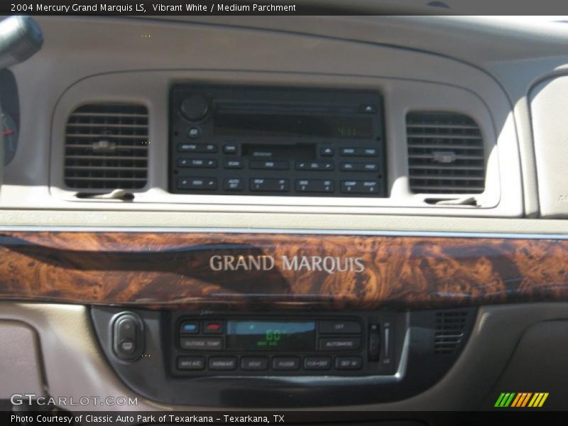 Vibrant White / Medium Parchment 2004 Mercury Grand Marquis LS
