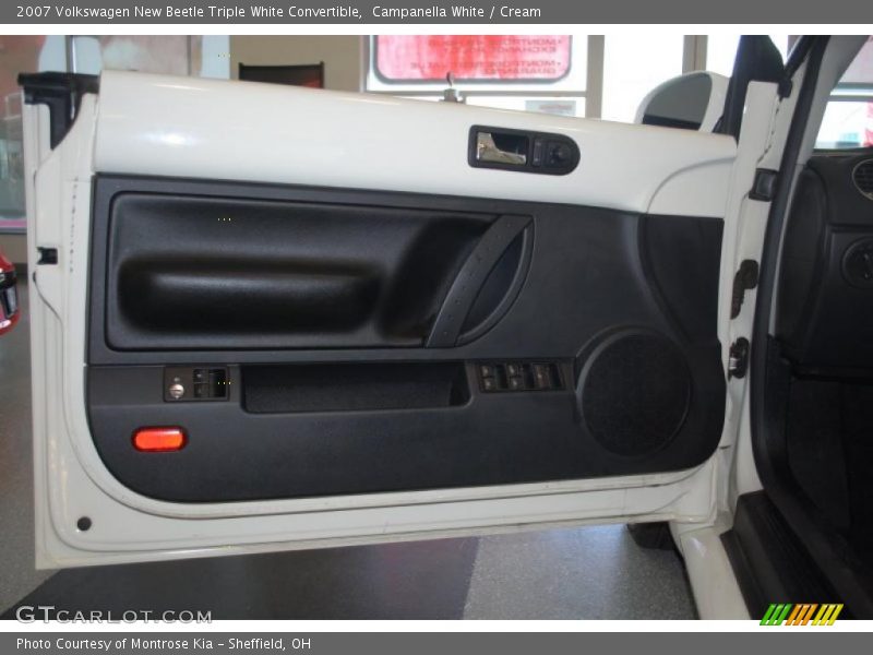 Campanella White / Cream 2007 Volkswagen New Beetle Triple White Convertible