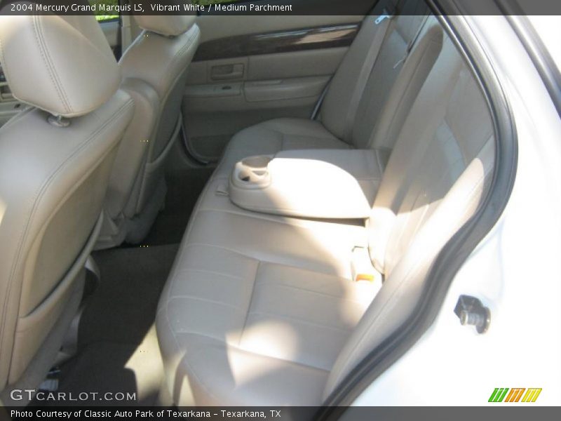 Vibrant White / Medium Parchment 2004 Mercury Grand Marquis LS