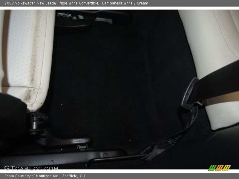 Campanella White / Cream 2007 Volkswagen New Beetle Triple White Convertible