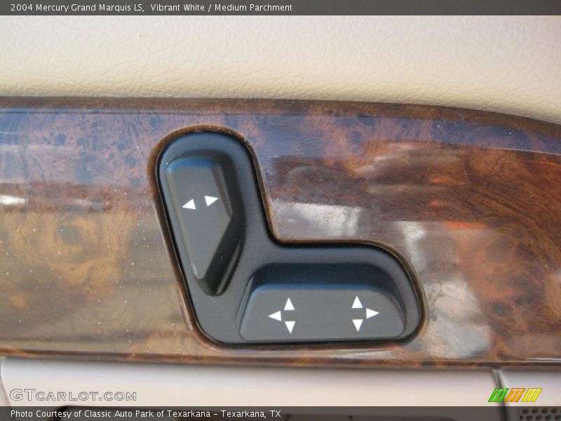 Vibrant White / Medium Parchment 2004 Mercury Grand Marquis LS