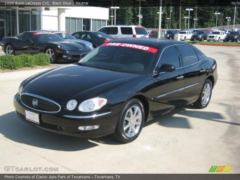 Black Onyx / Neutral 2006 Buick LaCrosse CXS