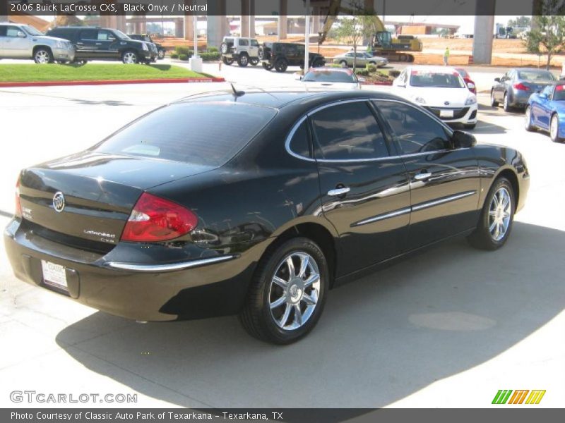 Black Onyx / Neutral 2006 Buick LaCrosse CXS