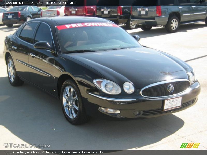 Black Onyx / Neutral 2006 Buick LaCrosse CXS