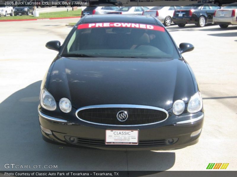 Black Onyx / Neutral 2006 Buick LaCrosse CXS