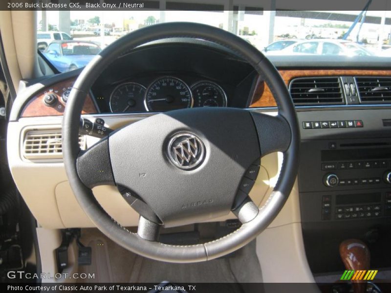 Black Onyx / Neutral 2006 Buick LaCrosse CXS