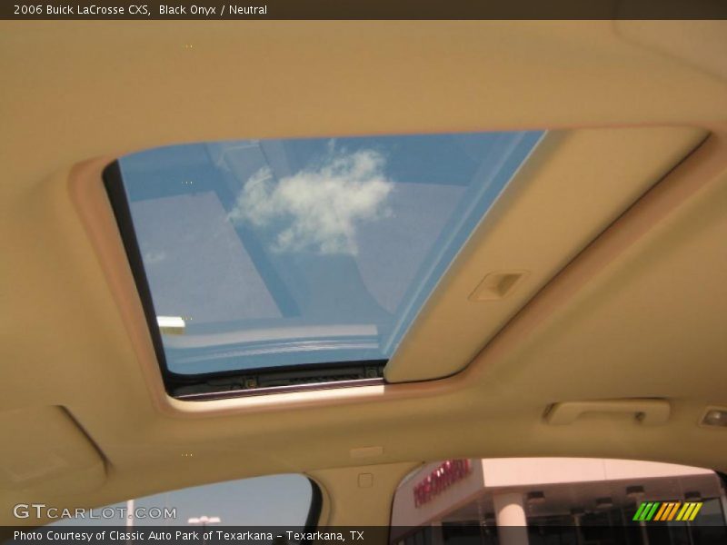 Black Onyx / Neutral 2006 Buick LaCrosse CXS