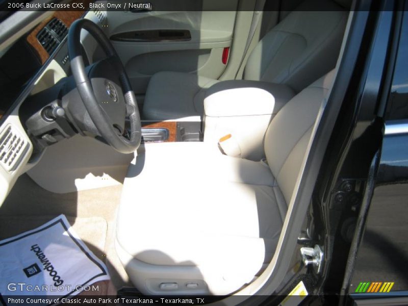 Black Onyx / Neutral 2006 Buick LaCrosse CXS