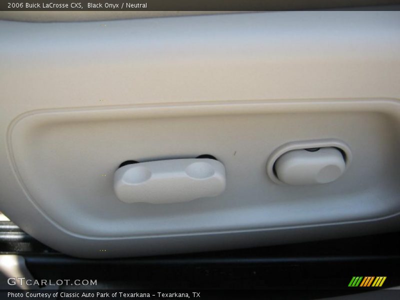Black Onyx / Neutral 2006 Buick LaCrosse CXS