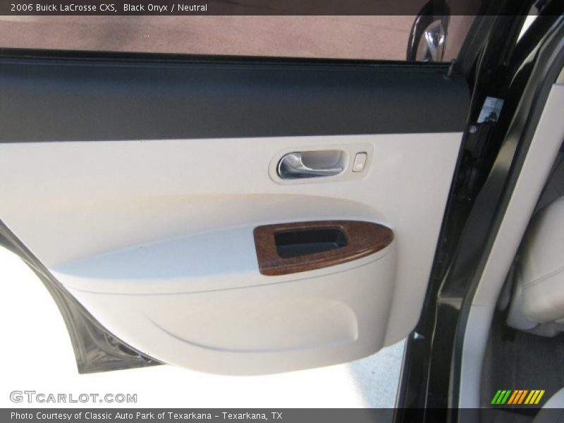 Black Onyx / Neutral 2006 Buick LaCrosse CXS