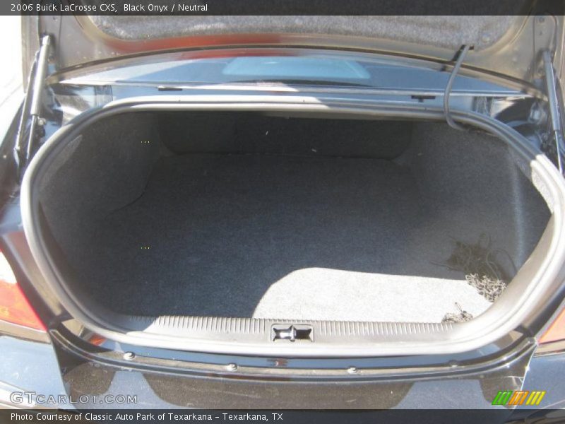 Black Onyx / Neutral 2006 Buick LaCrosse CXS