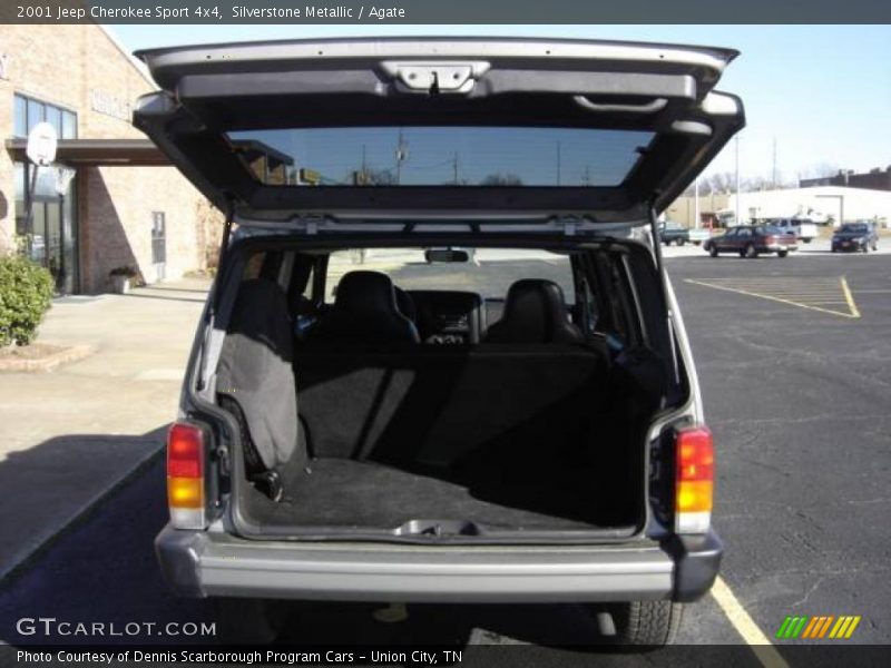 Silverstone Metallic / Agate 2001 Jeep Cherokee Sport 4x4
