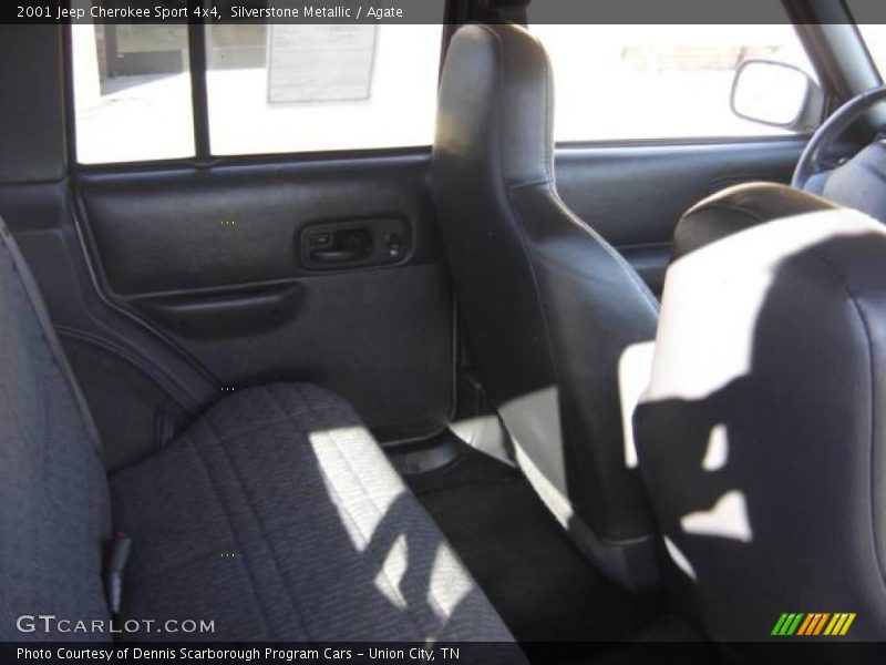 Silverstone Metallic / Agate 2001 Jeep Cherokee Sport 4x4