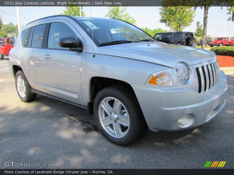 Bright Silver Metallic / Dark Slate Gray 2010 Jeep Compass Latitude