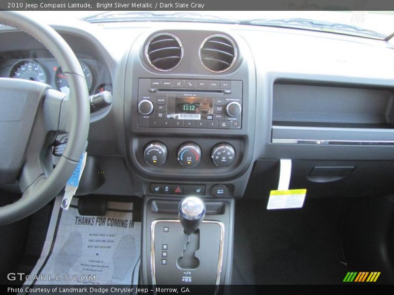 Bright Silver Metallic / Dark Slate Gray 2010 Jeep Compass Latitude