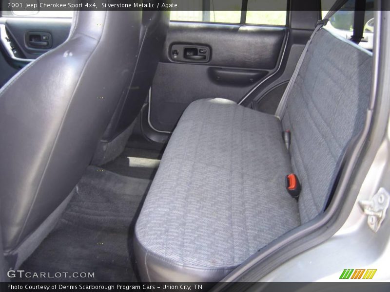 Silverstone Metallic / Agate 2001 Jeep Cherokee Sport 4x4