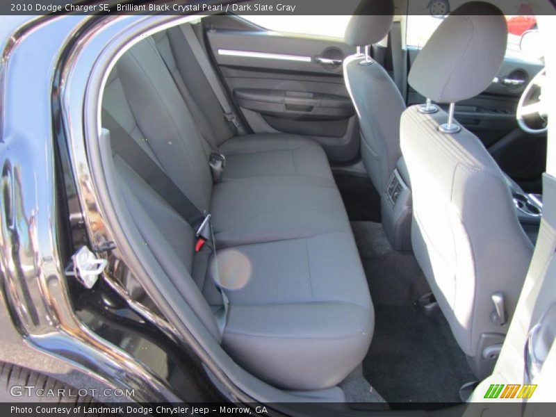 Brilliant Black Crystal Pearl / Dark Slate Gray 2010 Dodge Charger SE