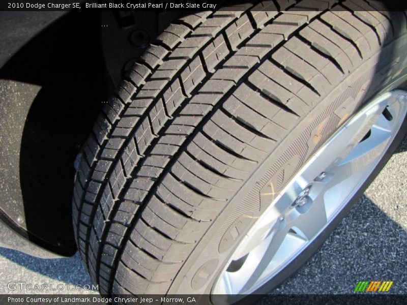 Brilliant Black Crystal Pearl / Dark Slate Gray 2010 Dodge Charger SE